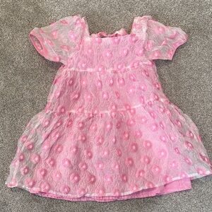 Lola + The Boys Vibrant Pink dress